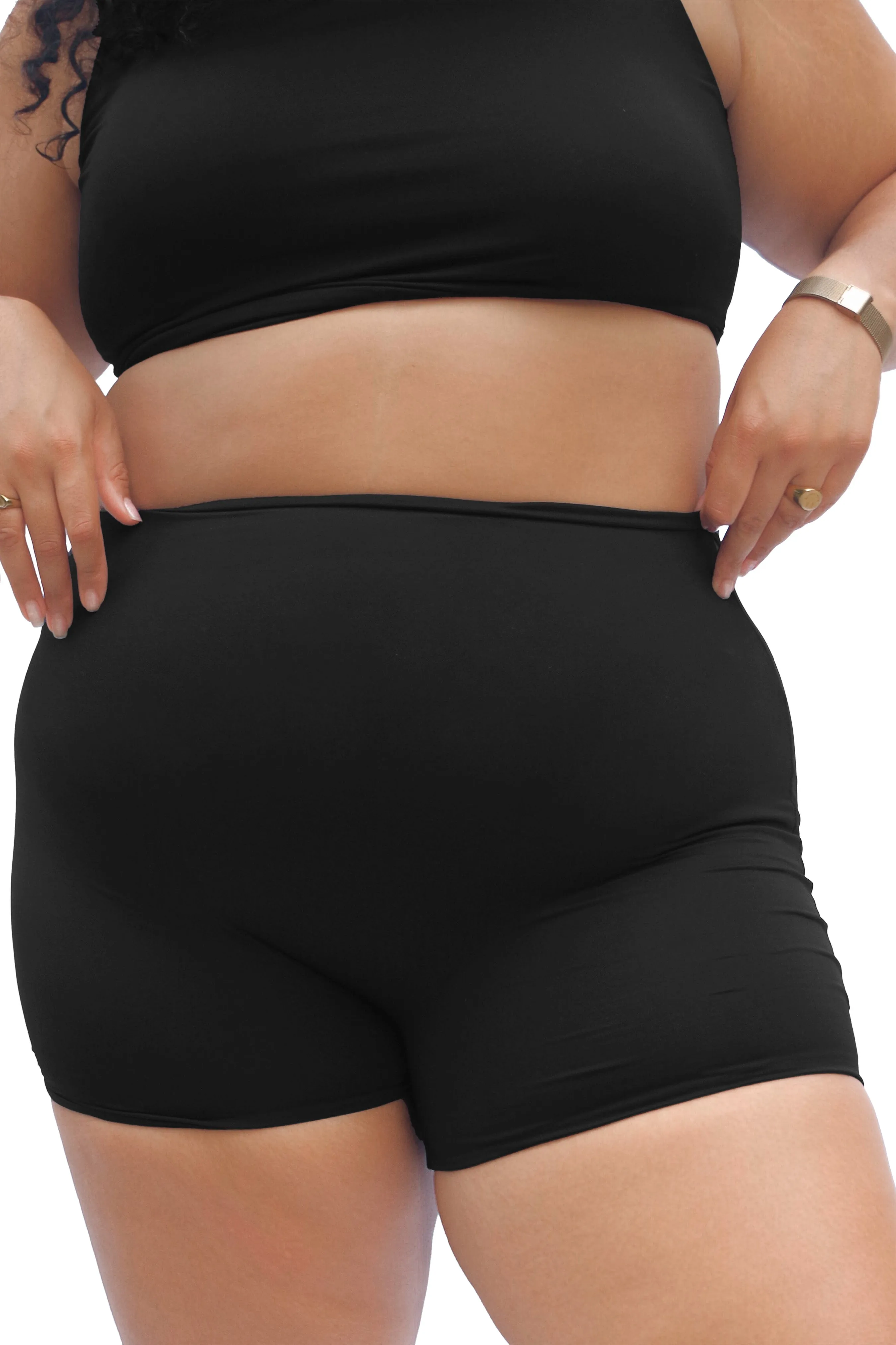 3 Swim Shorts, Black