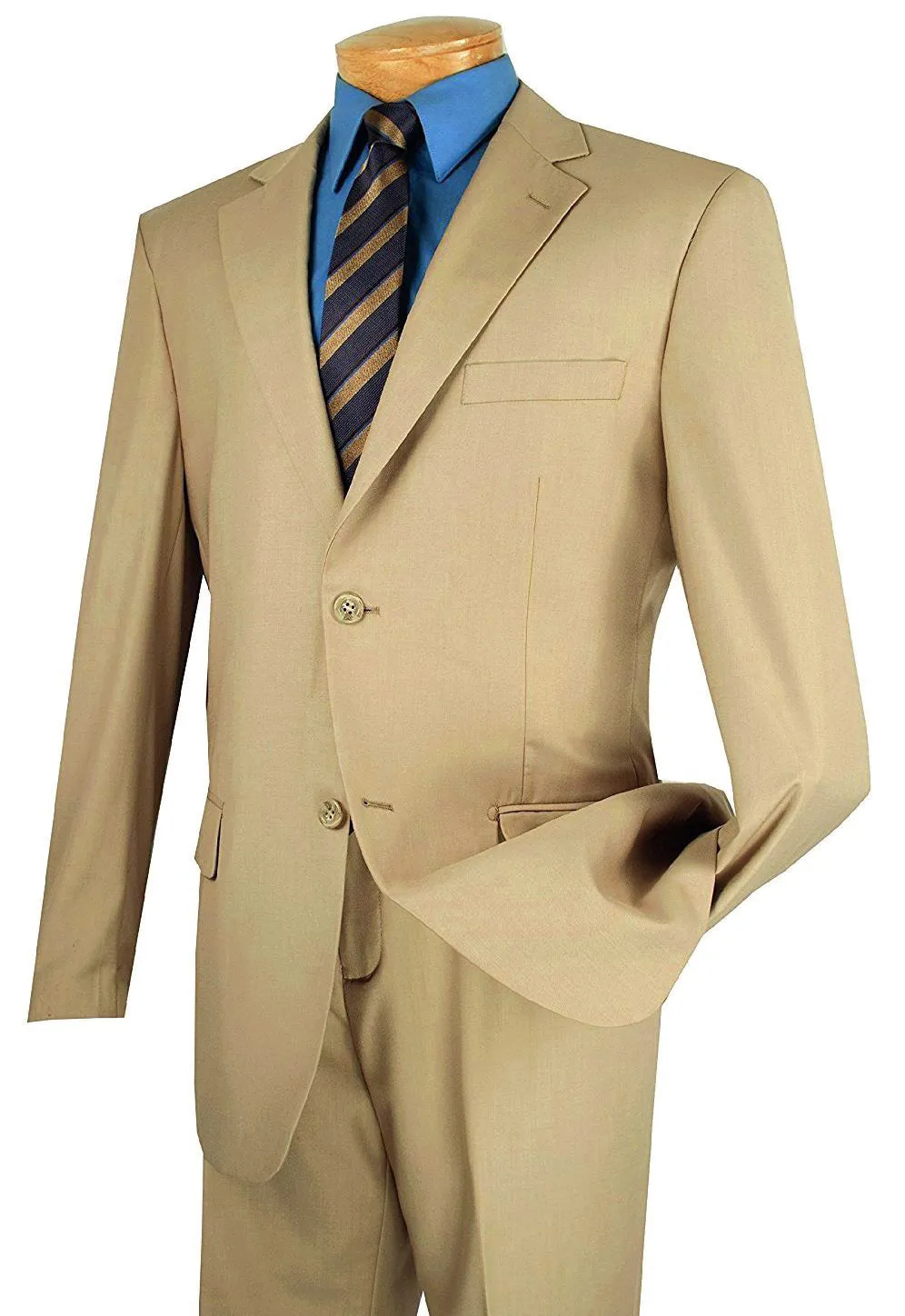 (38L) Regular Fit 2 Piece in Beige
