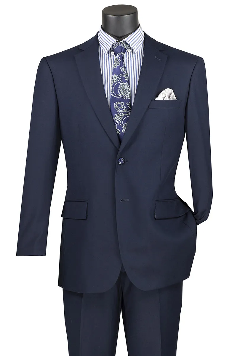 (42S Blazer)  Navy Regular Fit Blazer