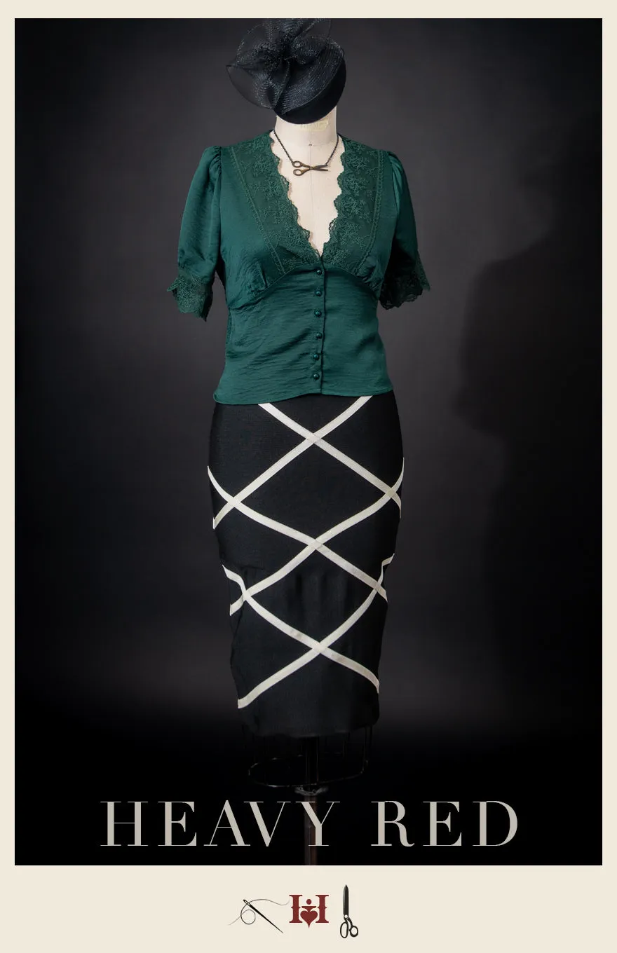 Agent Affair Jade Shirt
