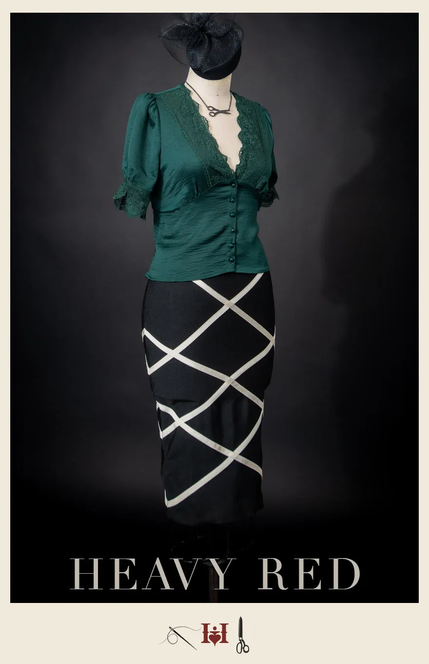 Agent Affair Jade Shirt