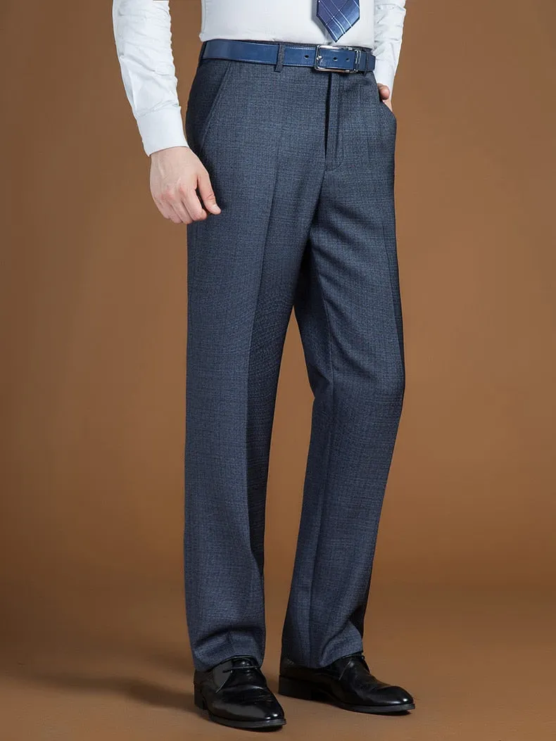 Angelo Ricci™ Classic Regular Fit Office Formal Long Trousers