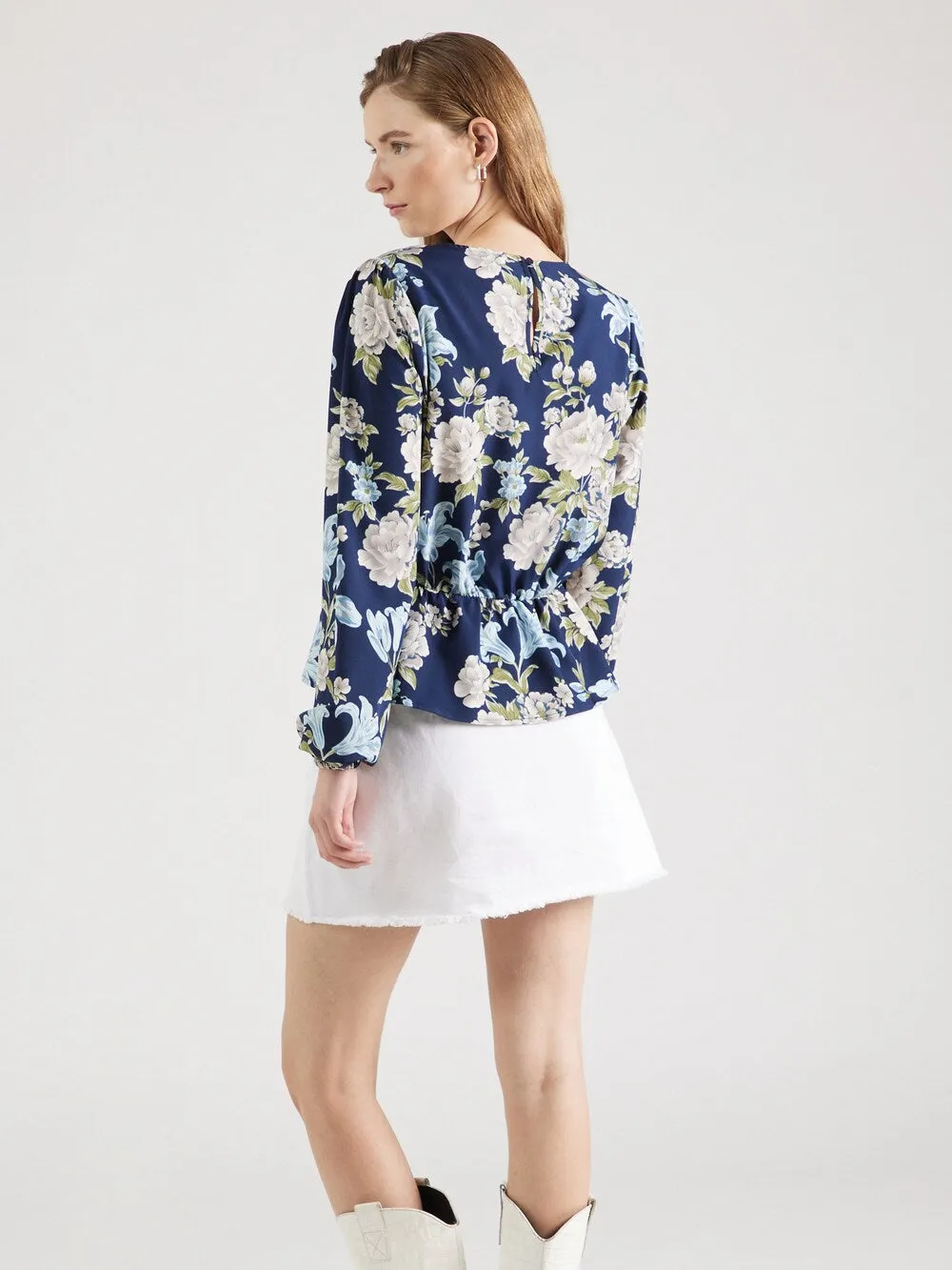 Blouse VILA CHARLOTTI, dark blue