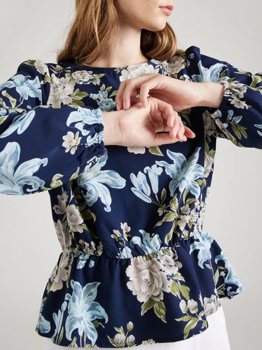 Blouse VILA CHARLOTTI, dark blue
