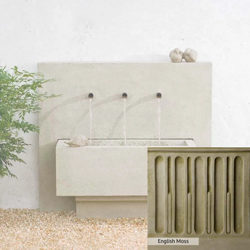 Campania International X3 Wall Fountain