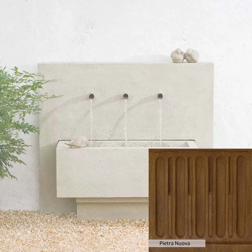 Campania International X3 Wall Fountain