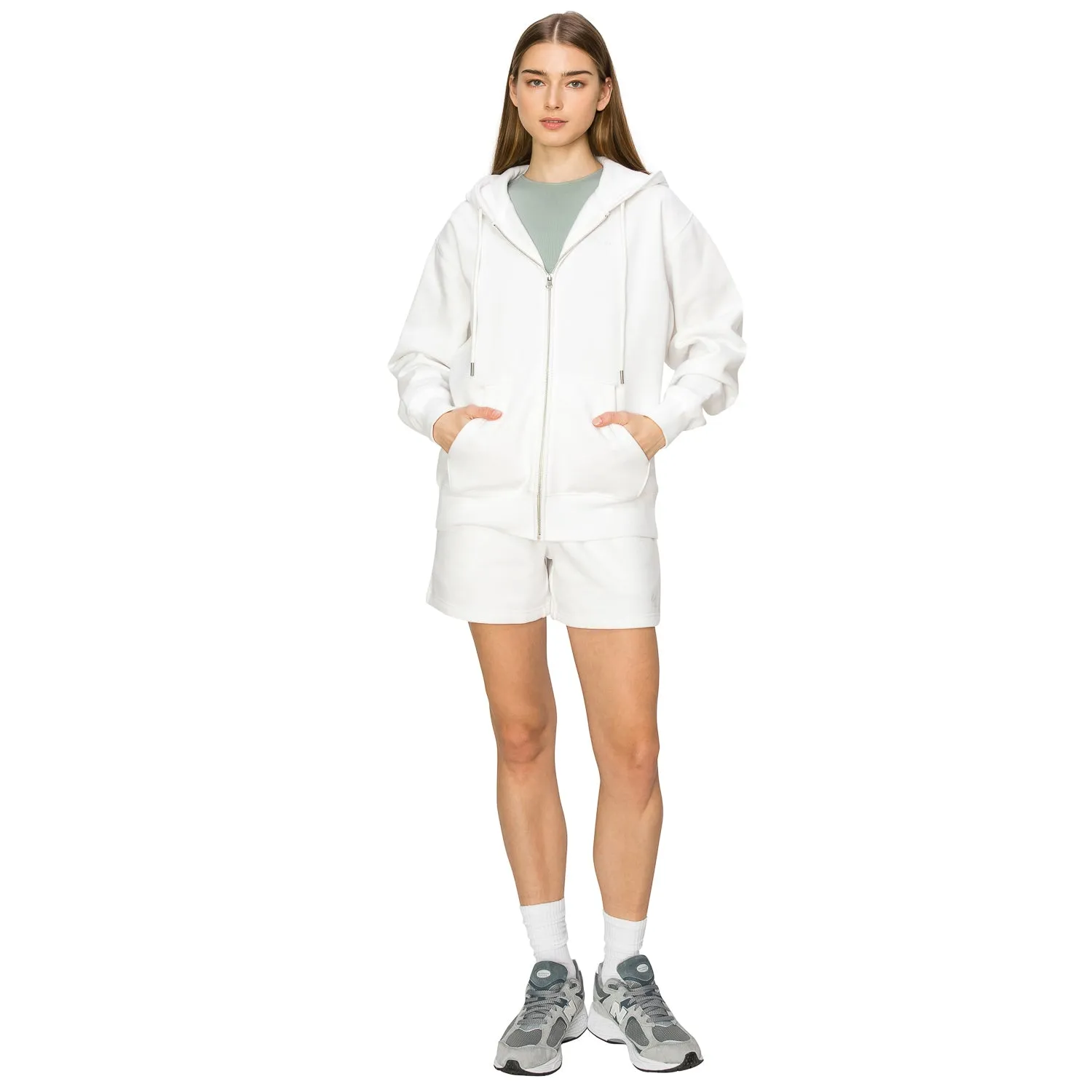Cloud Fleece Sweatshorts - White