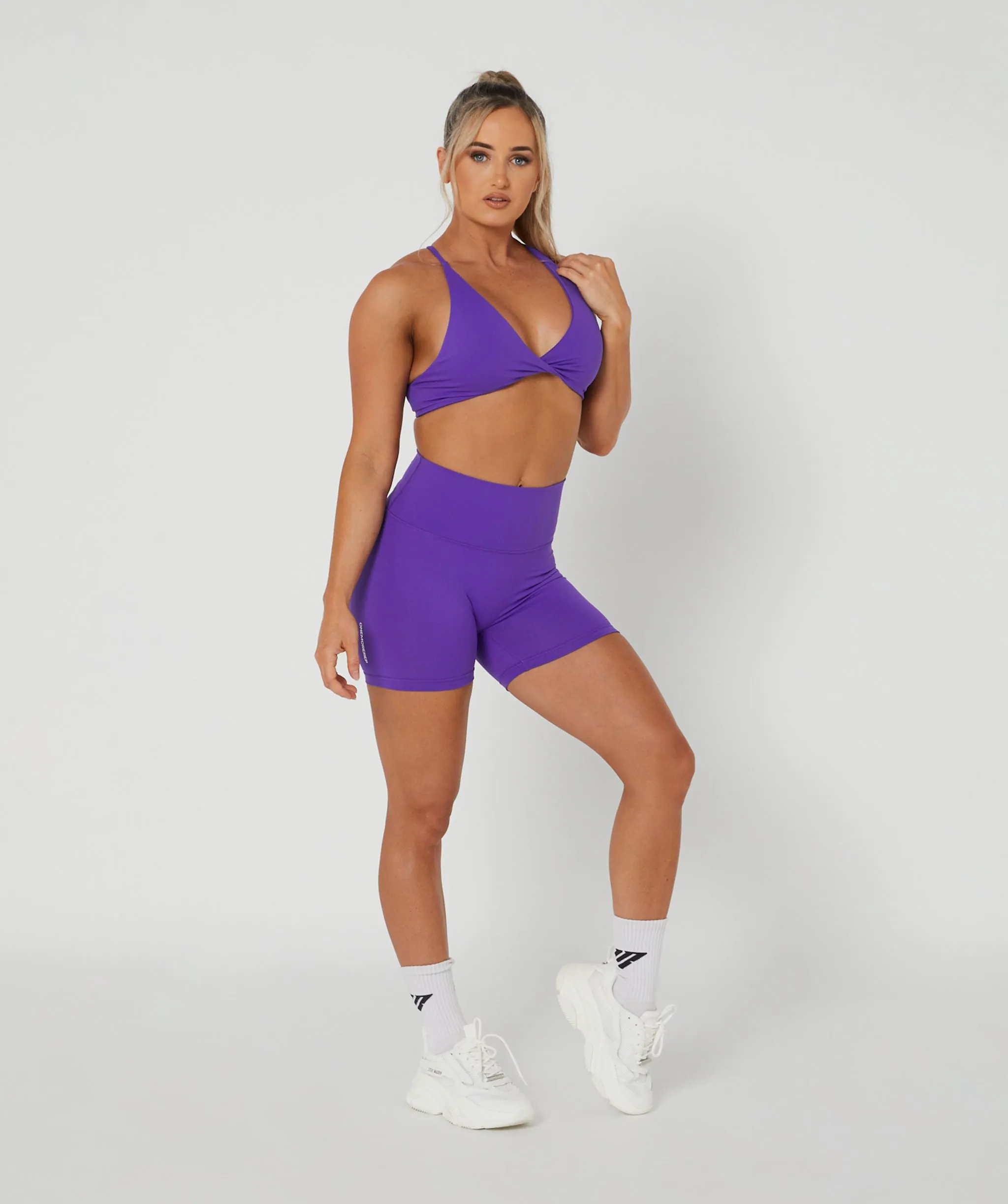 Core Scrunch Shorts Grape
