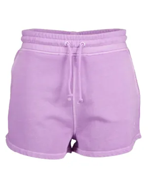 D1. Relaxed Sunfaded Shorts - Crocus Purple