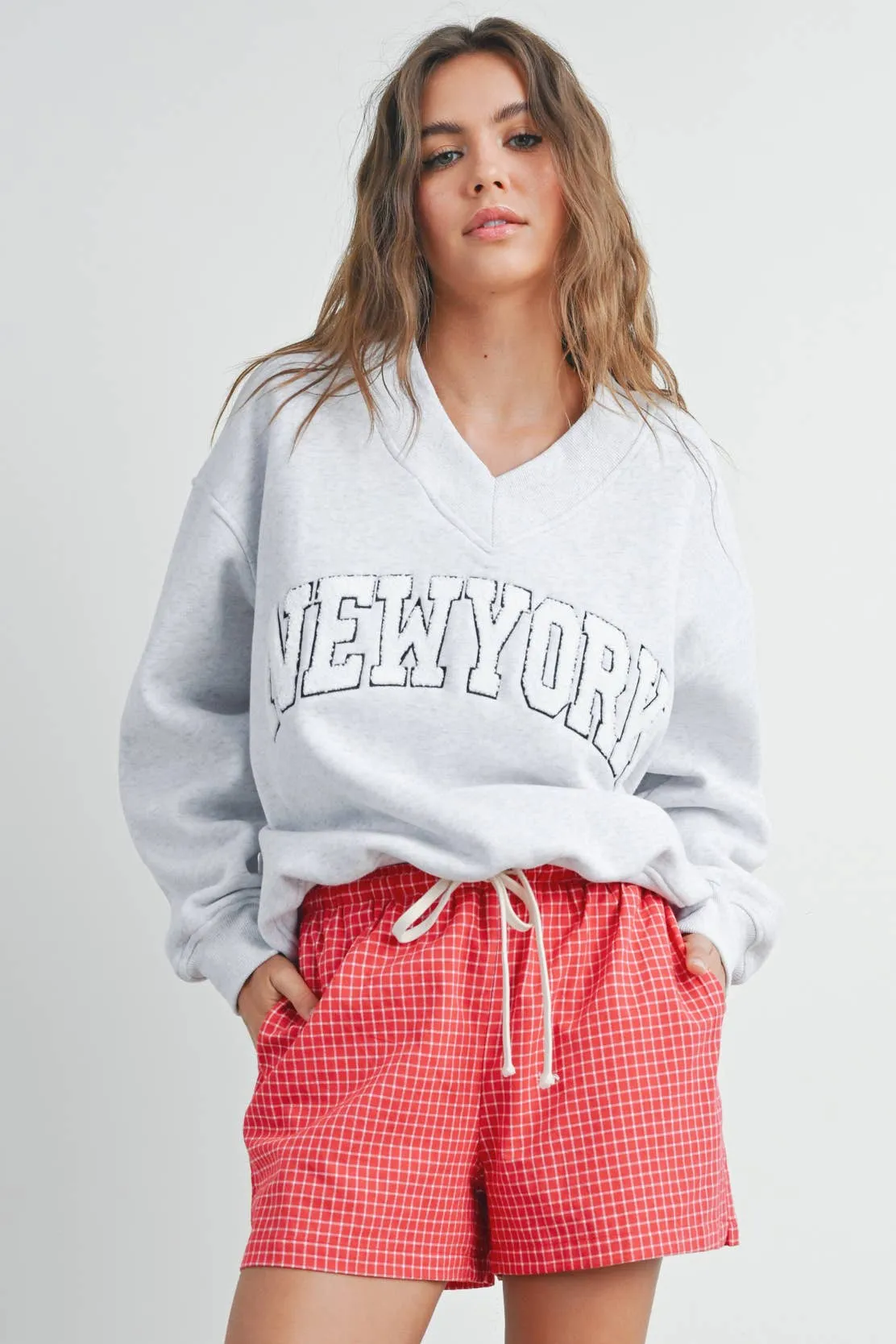 Drawstring Check Boxer Shorts