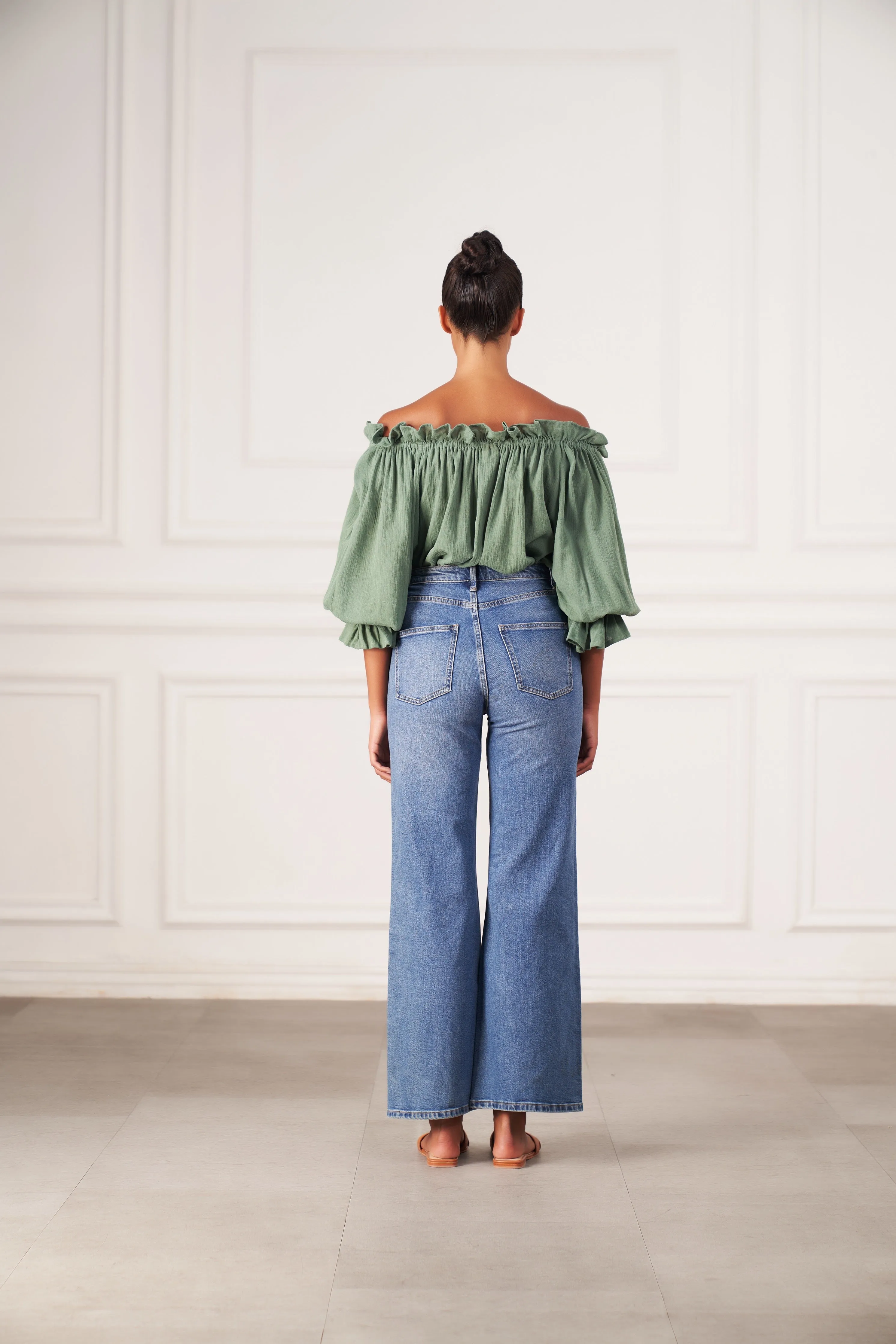 Emmaline Blouse | Olive