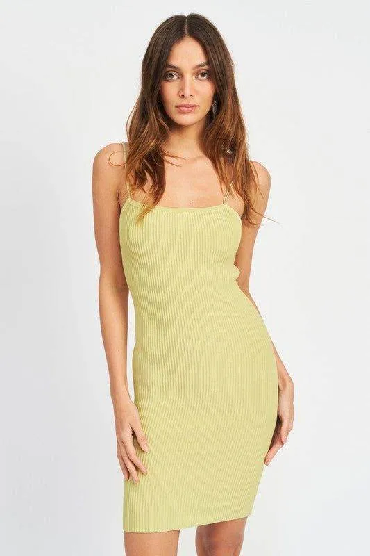 Emory Park | Mini Dress With Rat Tail Elastic Strap