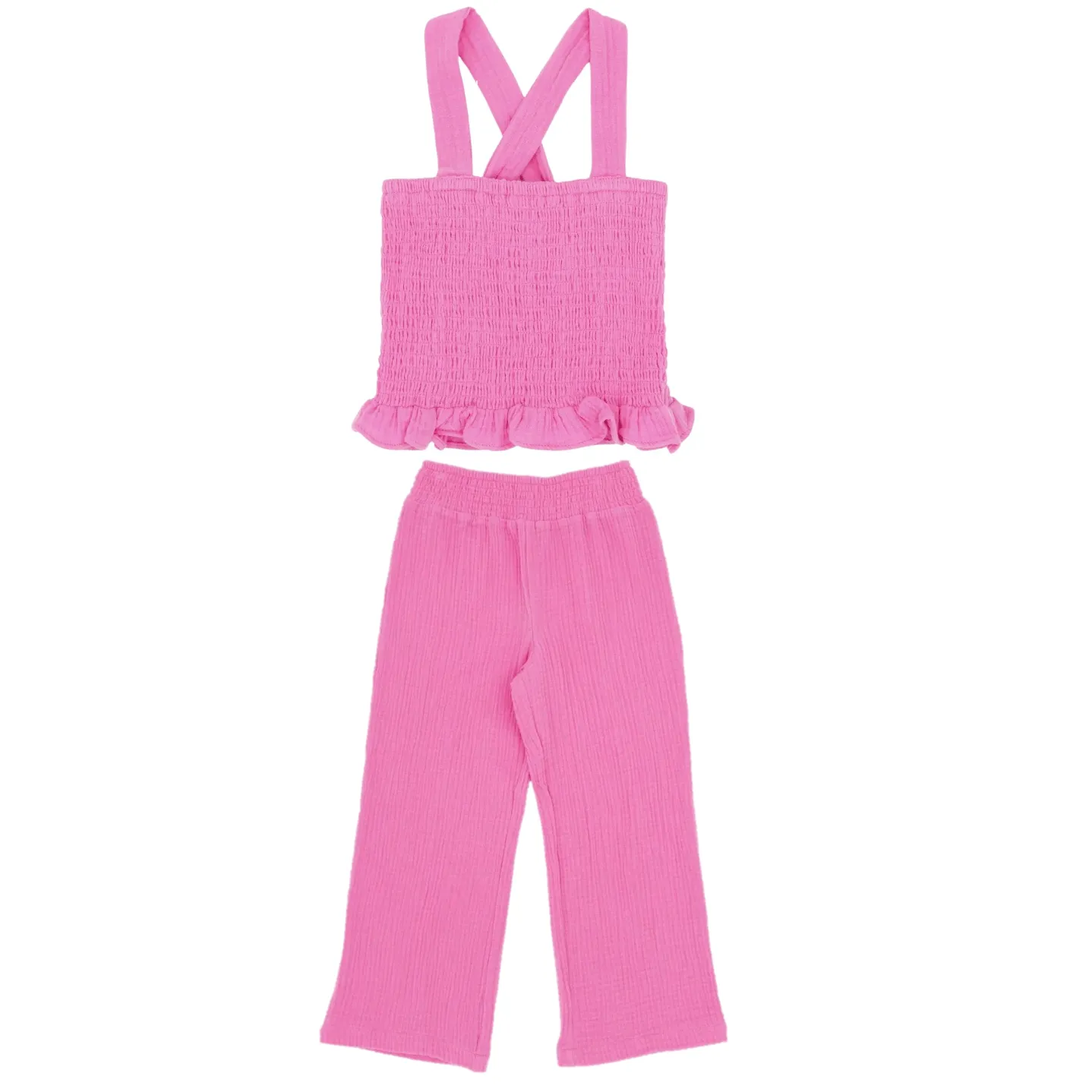 Feather 4 Arrow Sun Daze Top and Playa Pant (Carnation Pink)