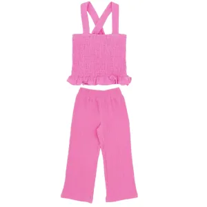 Feather 4 Arrow Sun Daze Top and Playa Pant (Carnation Pink)