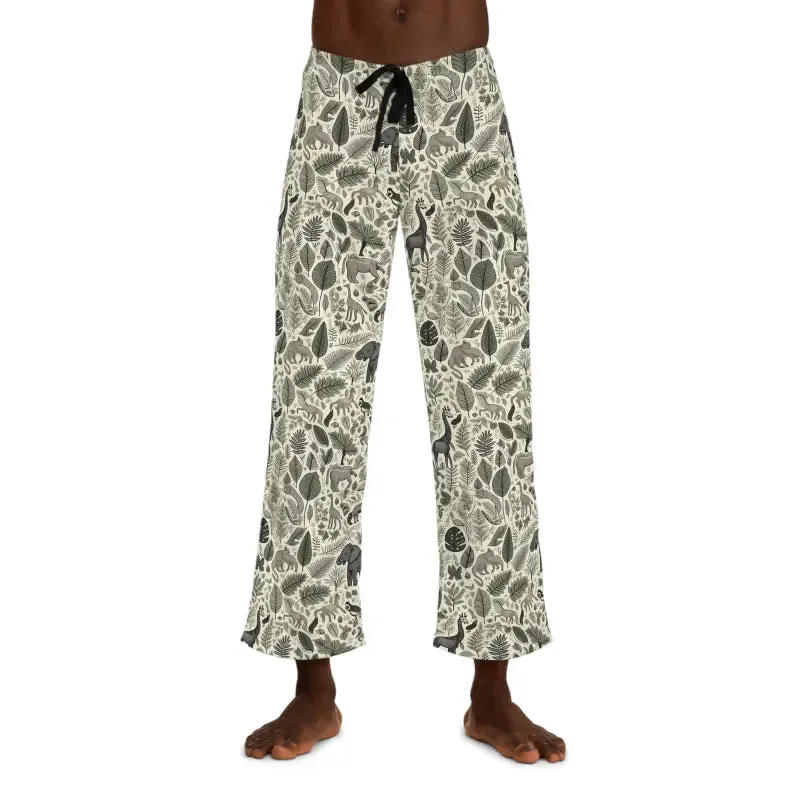 Forest Animals Pajama Pants for Cozy Home Vibes