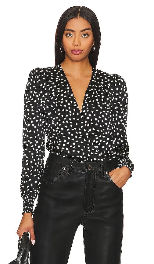 HEARTLOOM Inez Bodysuit in Black
