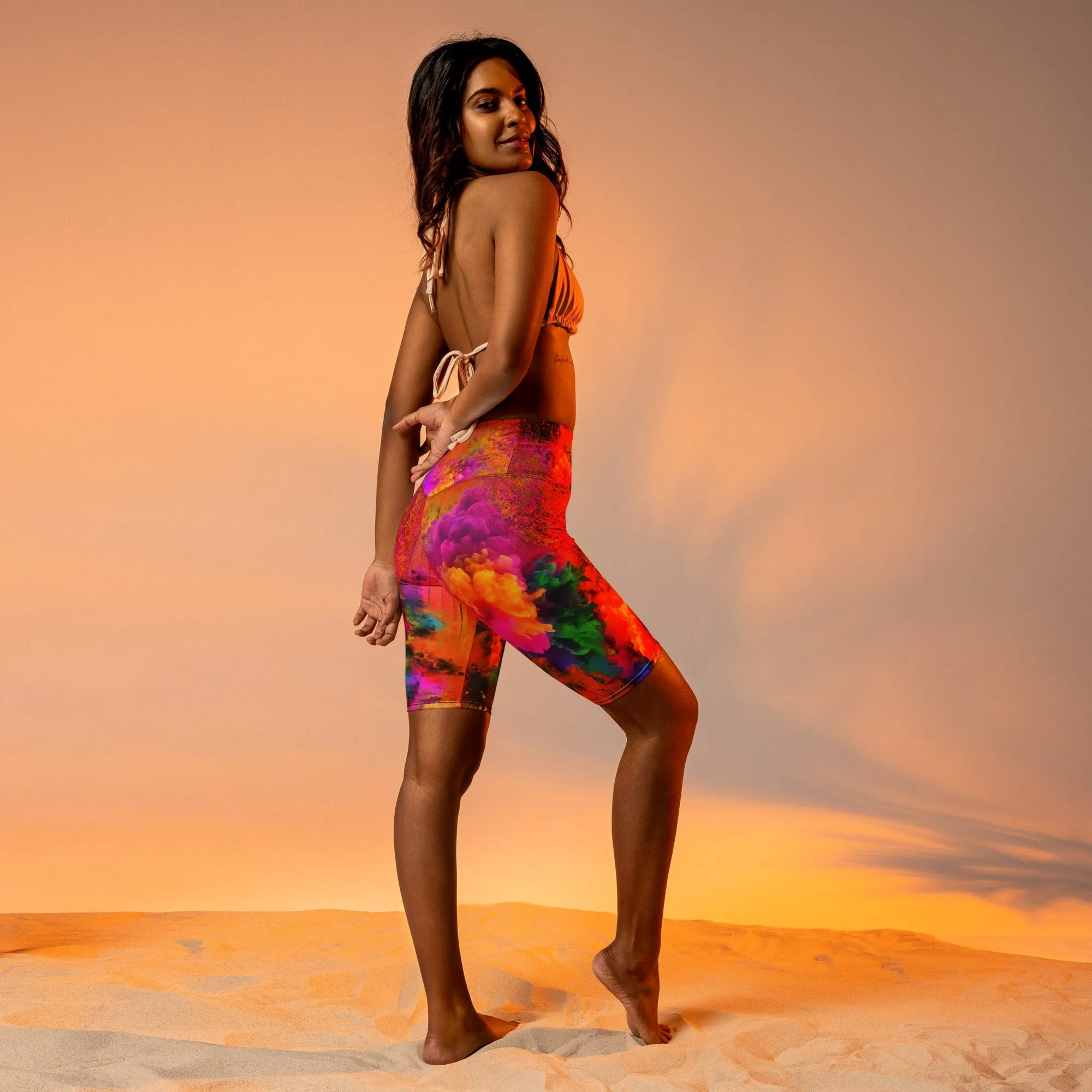 Holi Biker Shorts