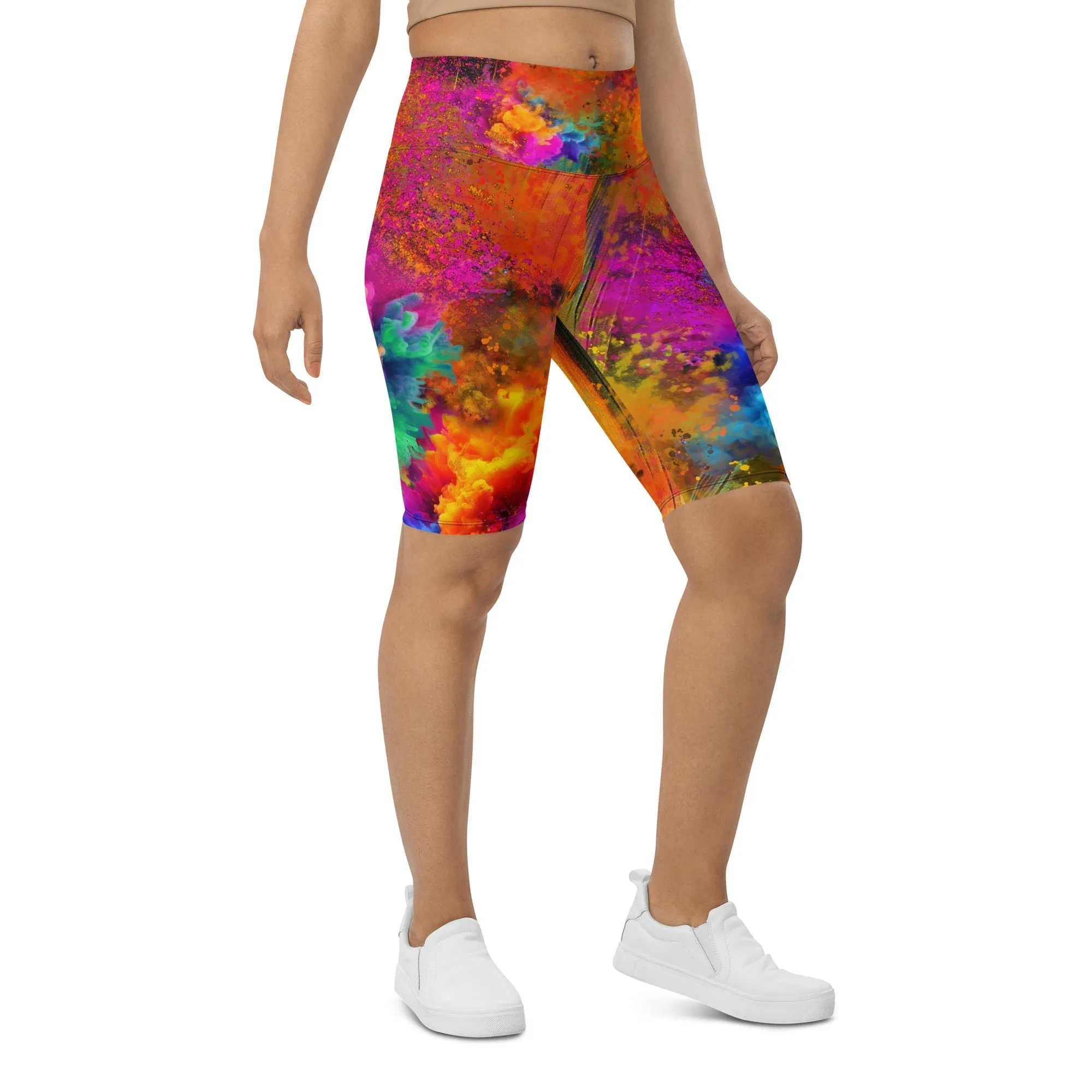 Holi Biker Shorts
