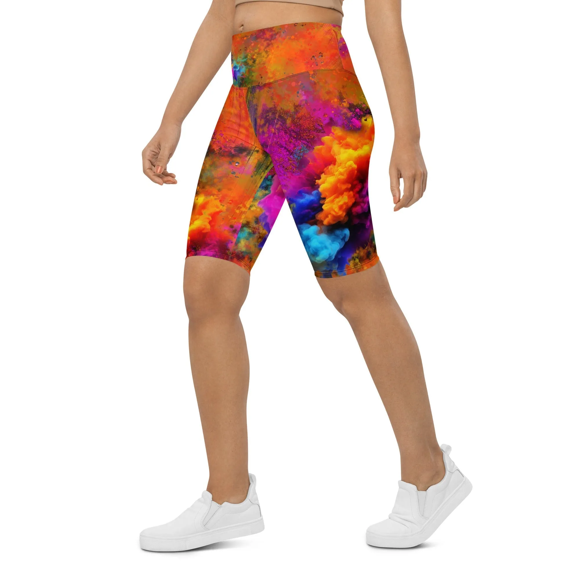 Holi Biker Shorts