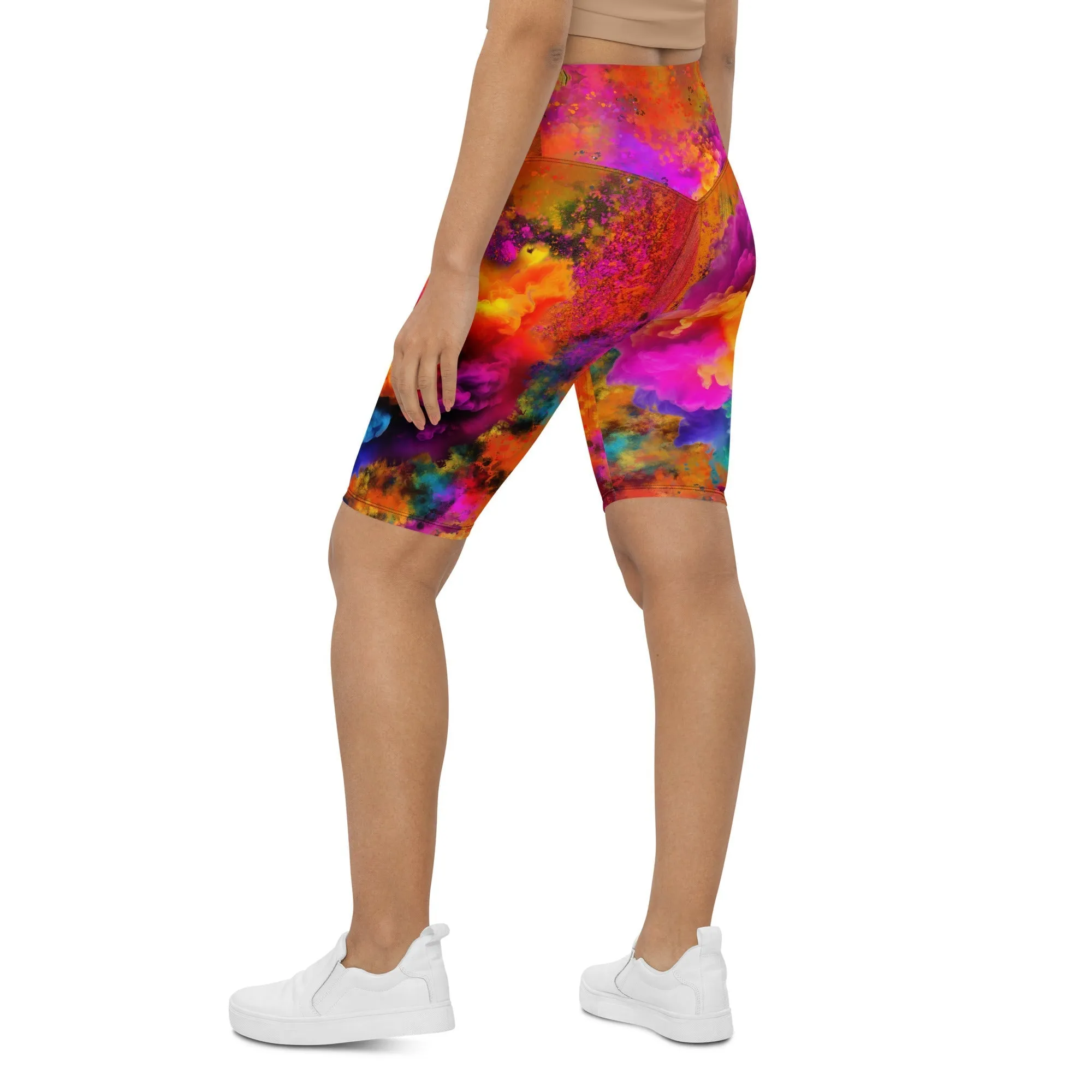 Holi Biker Shorts