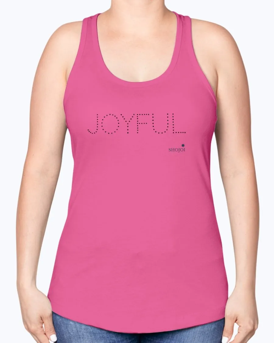 Joyful Ladies Racerback Tank