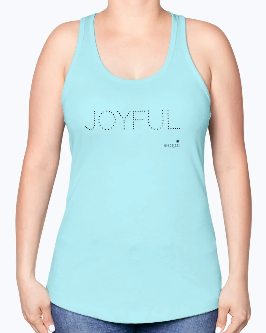 Joyful Ladies Racerback Tank
