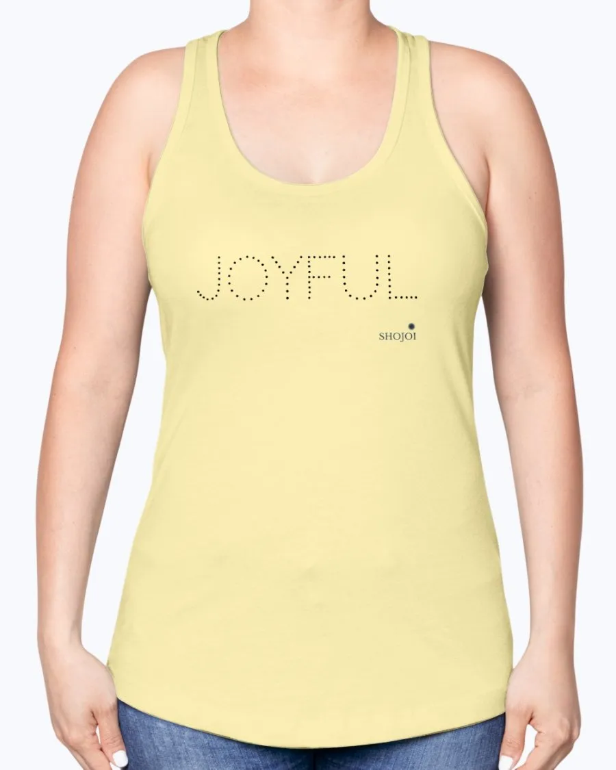 Joyful Ladies Racerback Tank