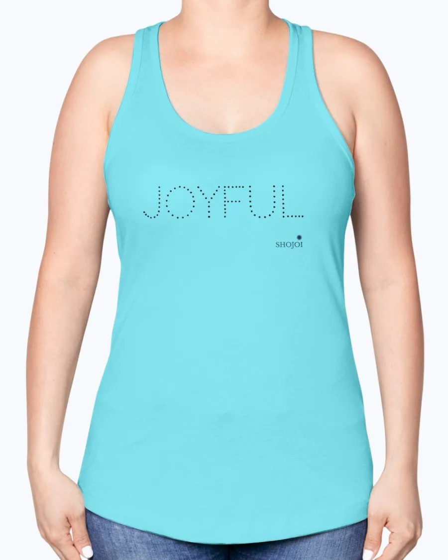 Joyful Ladies Racerback Tank