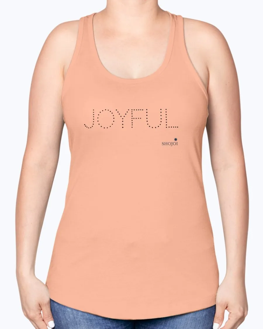 Joyful Ladies Racerback Tank