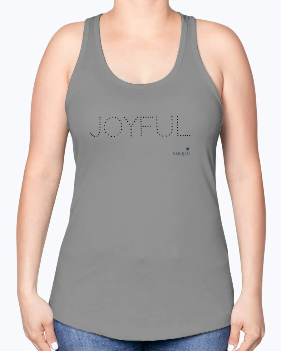 Joyful Ladies Racerback Tank