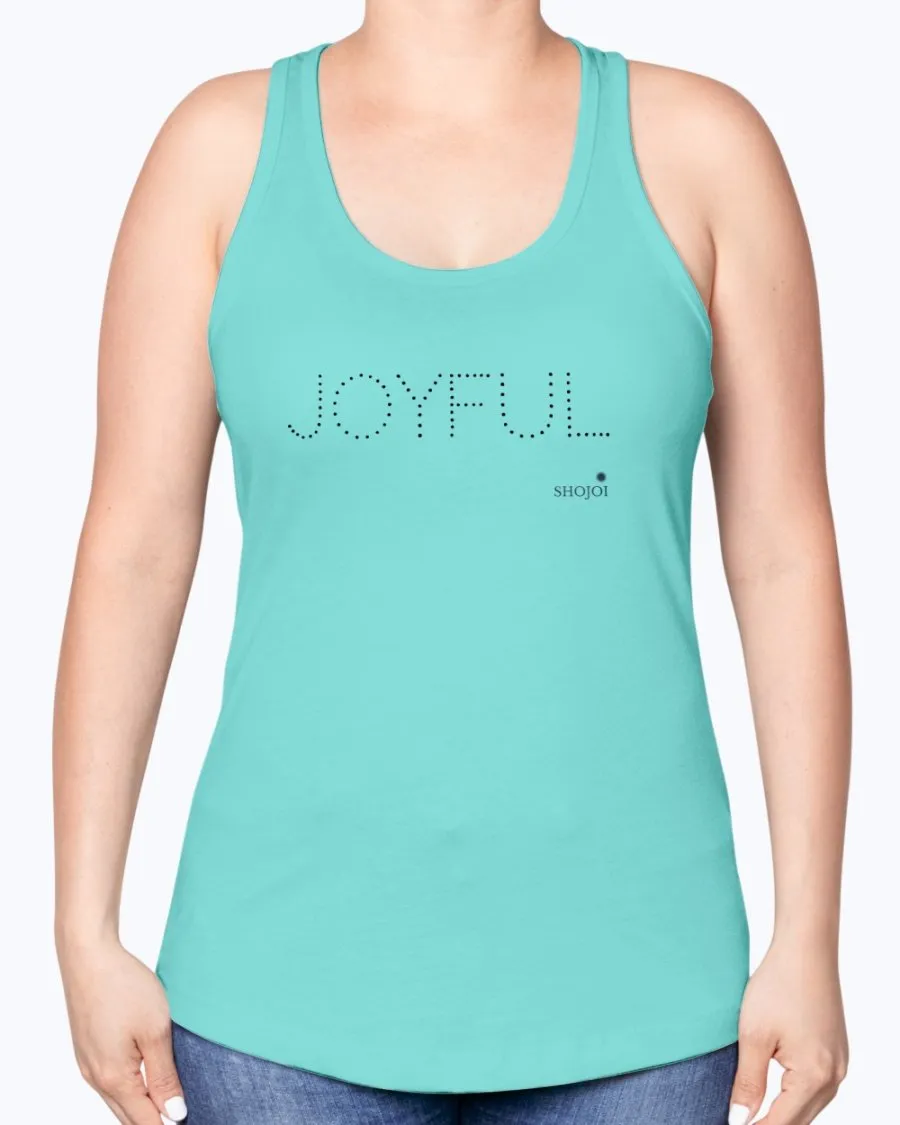 Joyful Ladies Racerback Tank