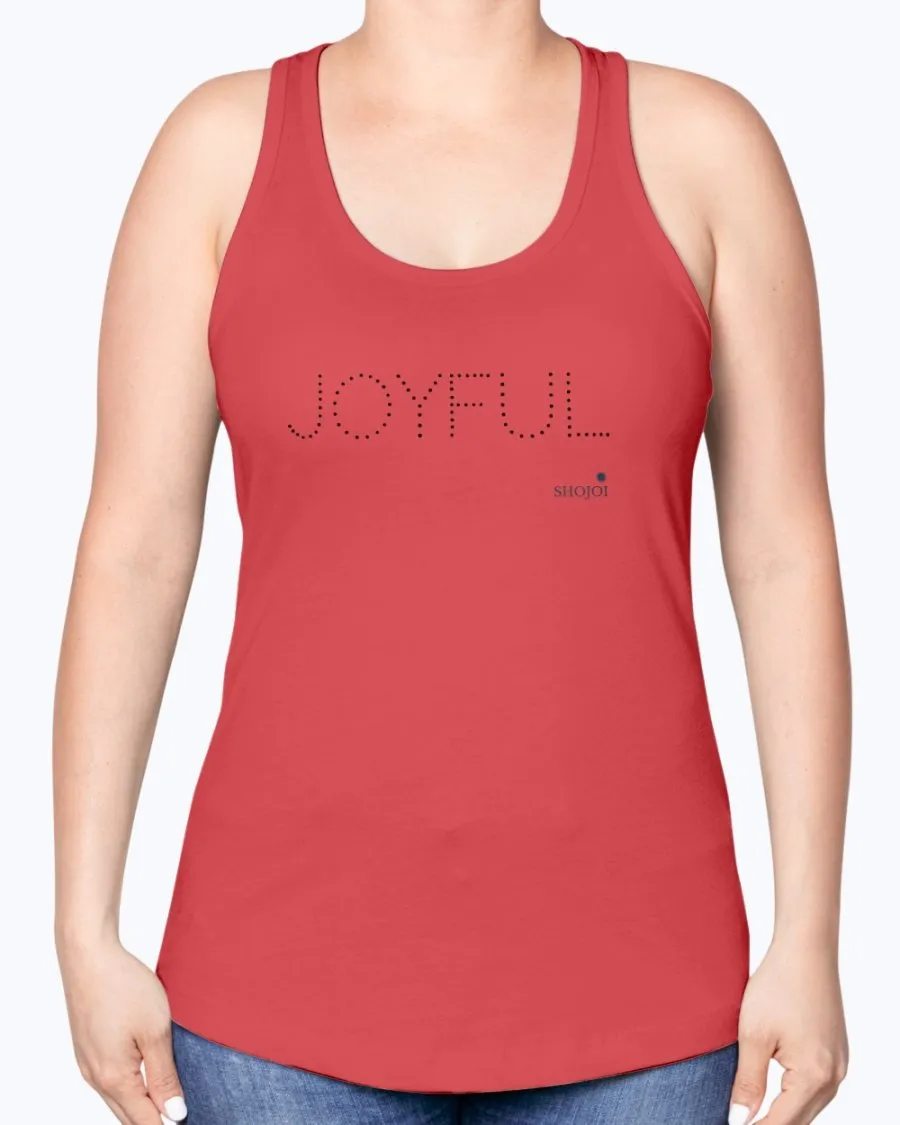Joyful Ladies Racerback Tank