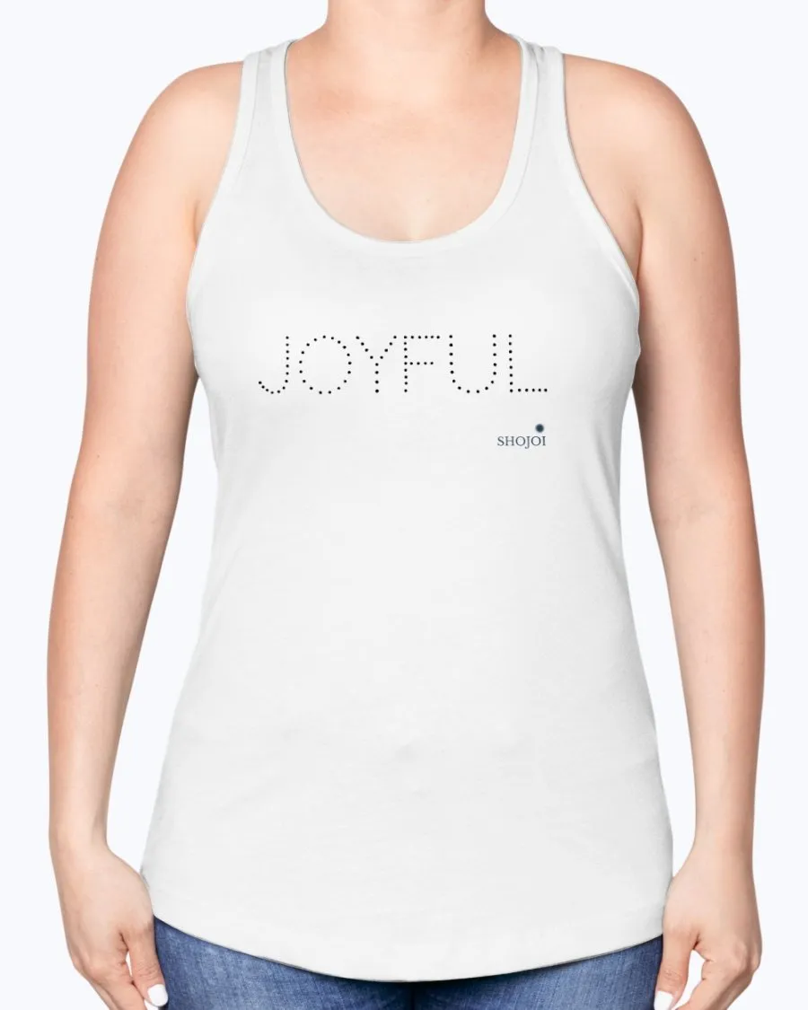 Joyful Ladies Racerback Tank