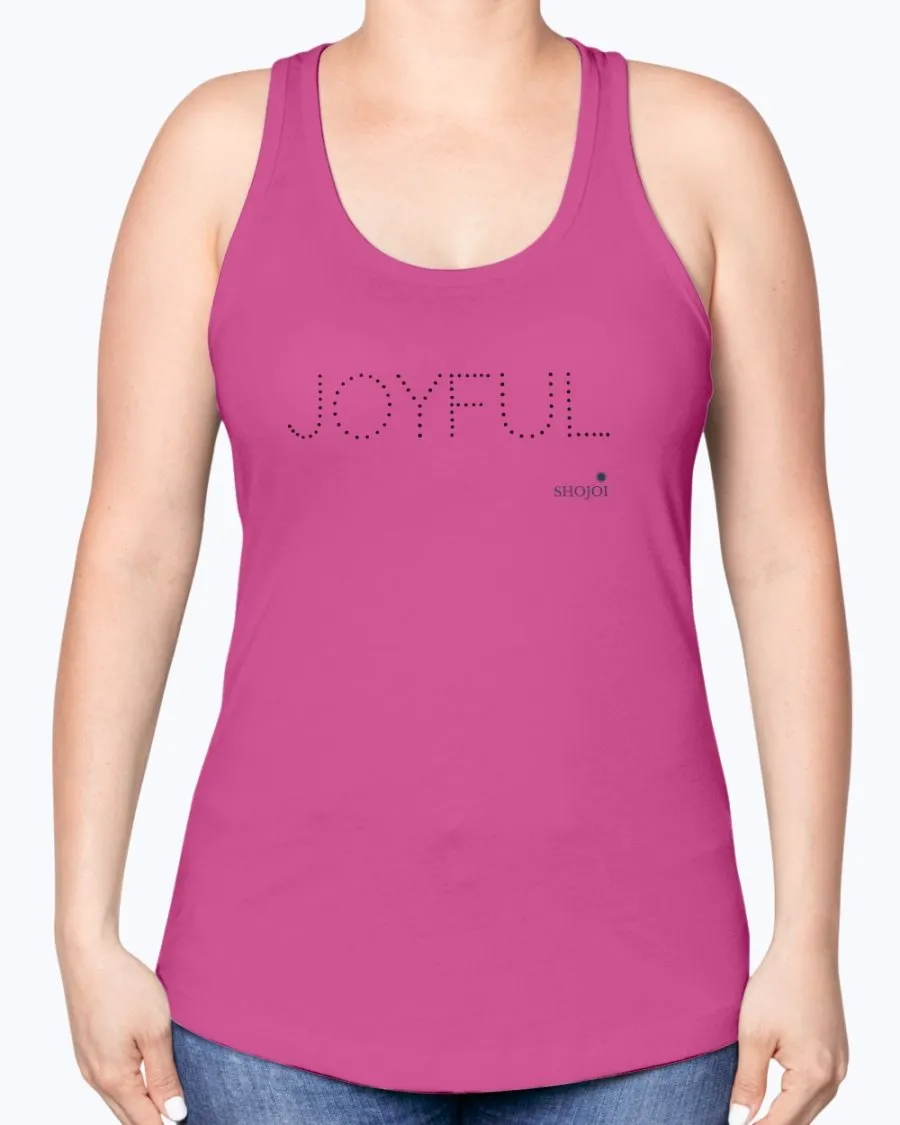 Joyful Ladies Racerback Tank