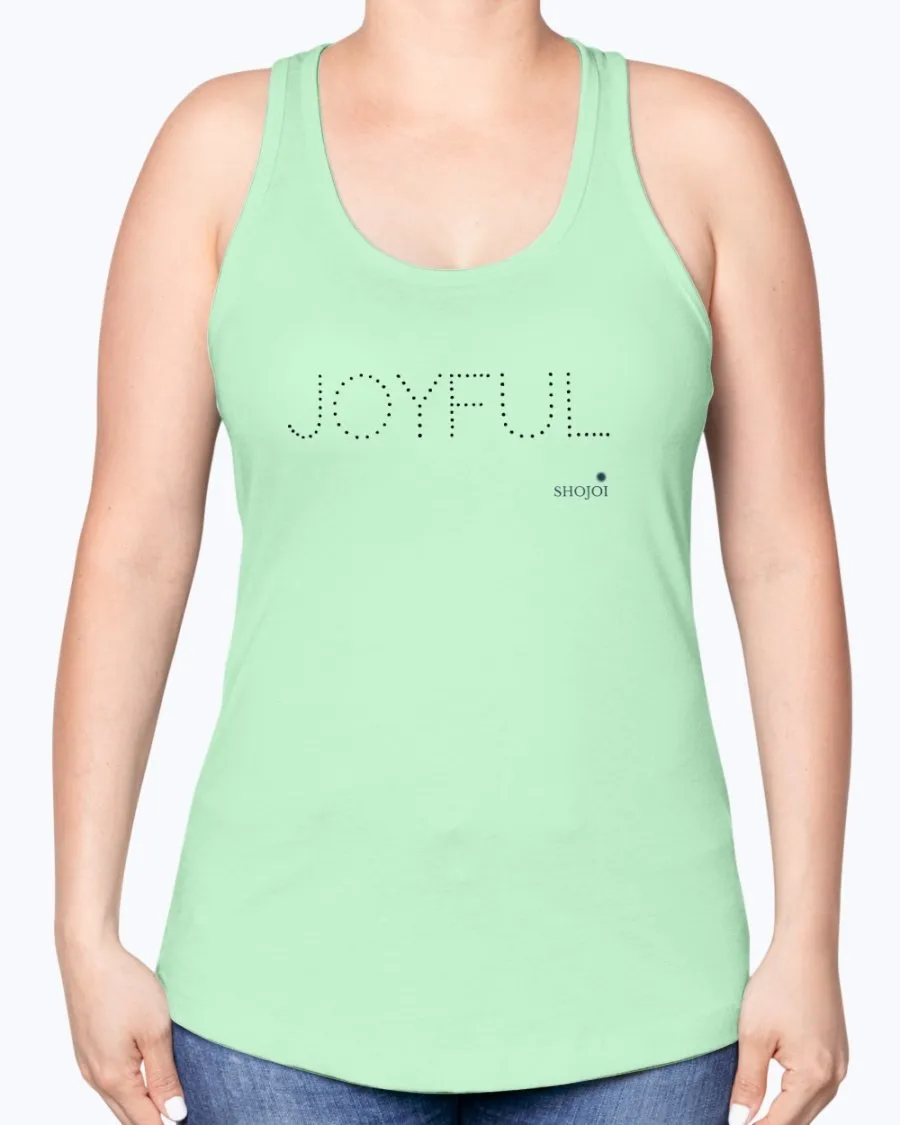 Joyful Ladies Racerback Tank
