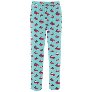 Kickee Pants Men's Pajama Pants - Iceberg Trucks and Trees