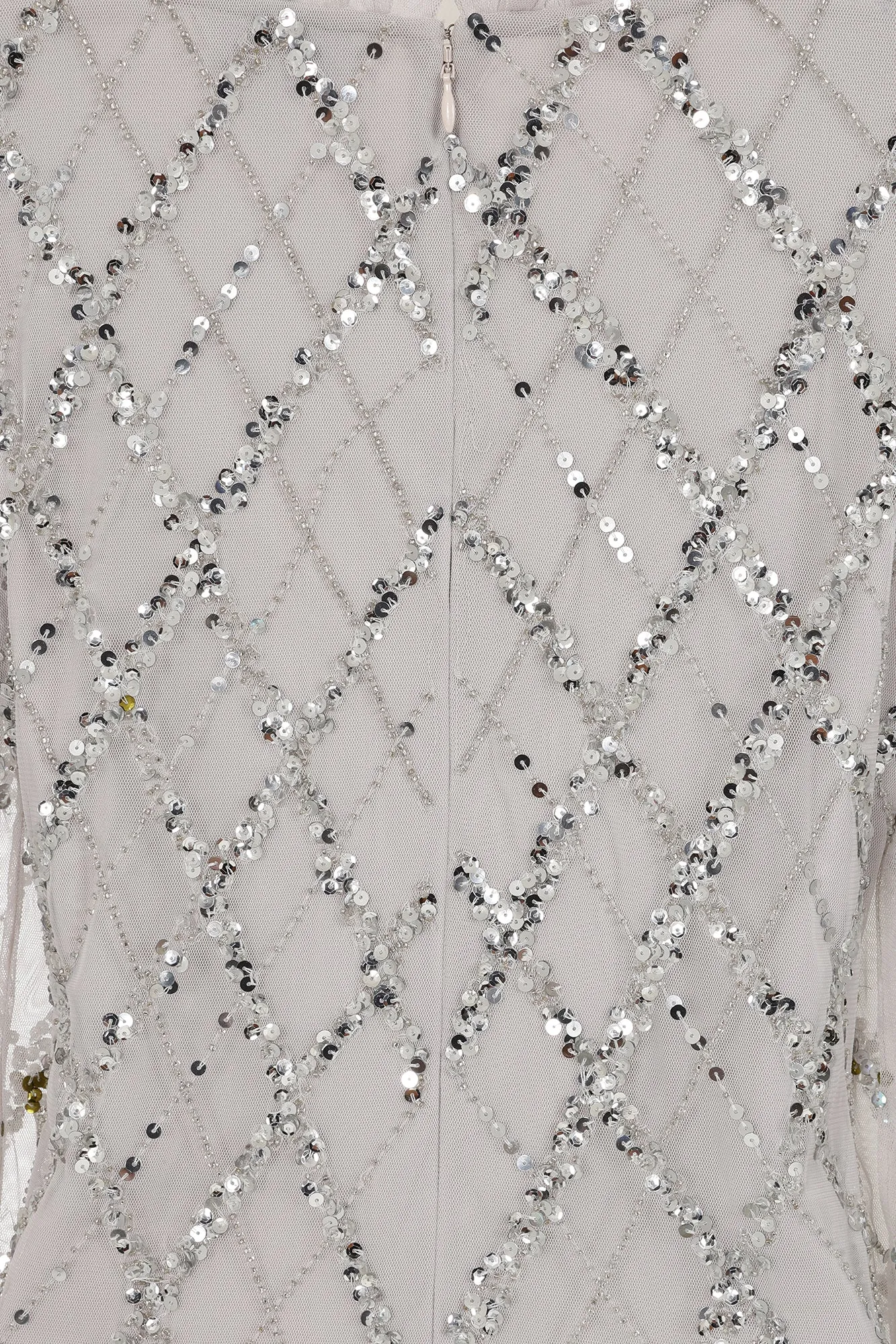 Lise Grey Sequin Maxi Dress