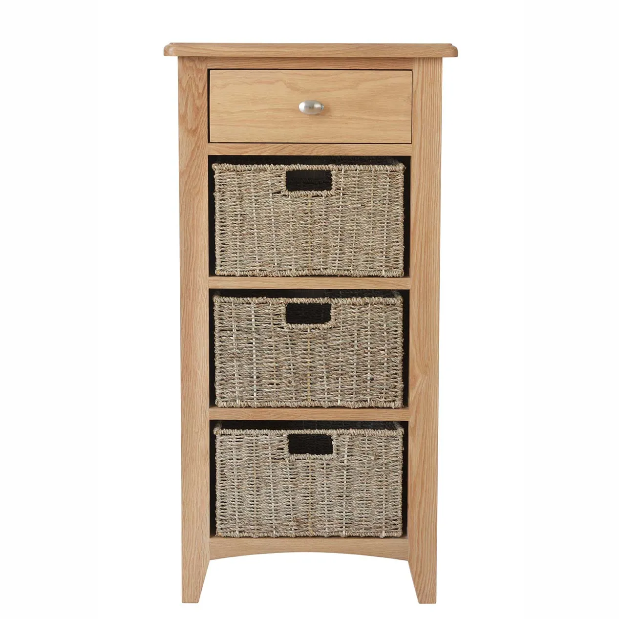 Manor Collection Woodstock 1 Drawer 3 Basket Unit