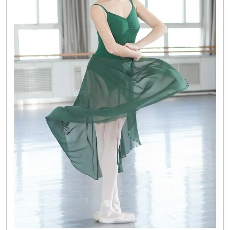 Midi Calf-Length Ballet Skirt
