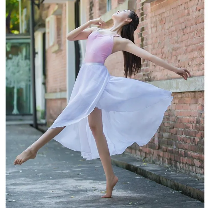 Midi Calf-Length Ballet Skirt