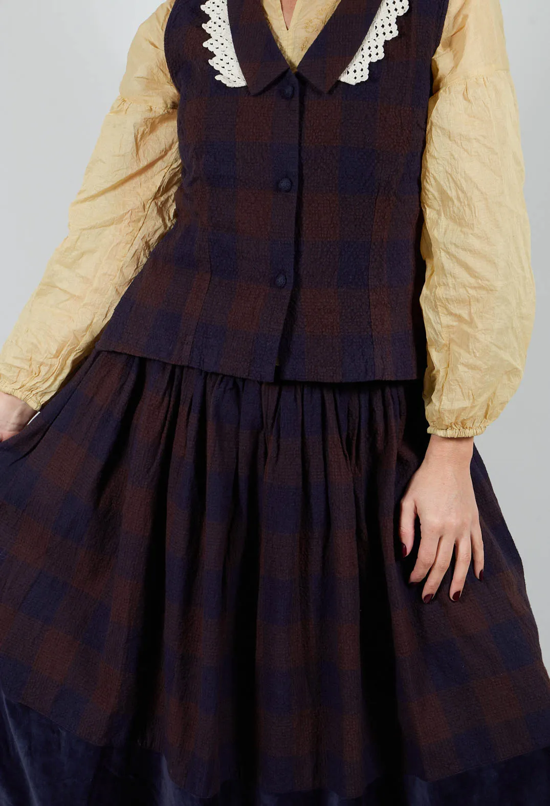 Nanna Skirt in Check