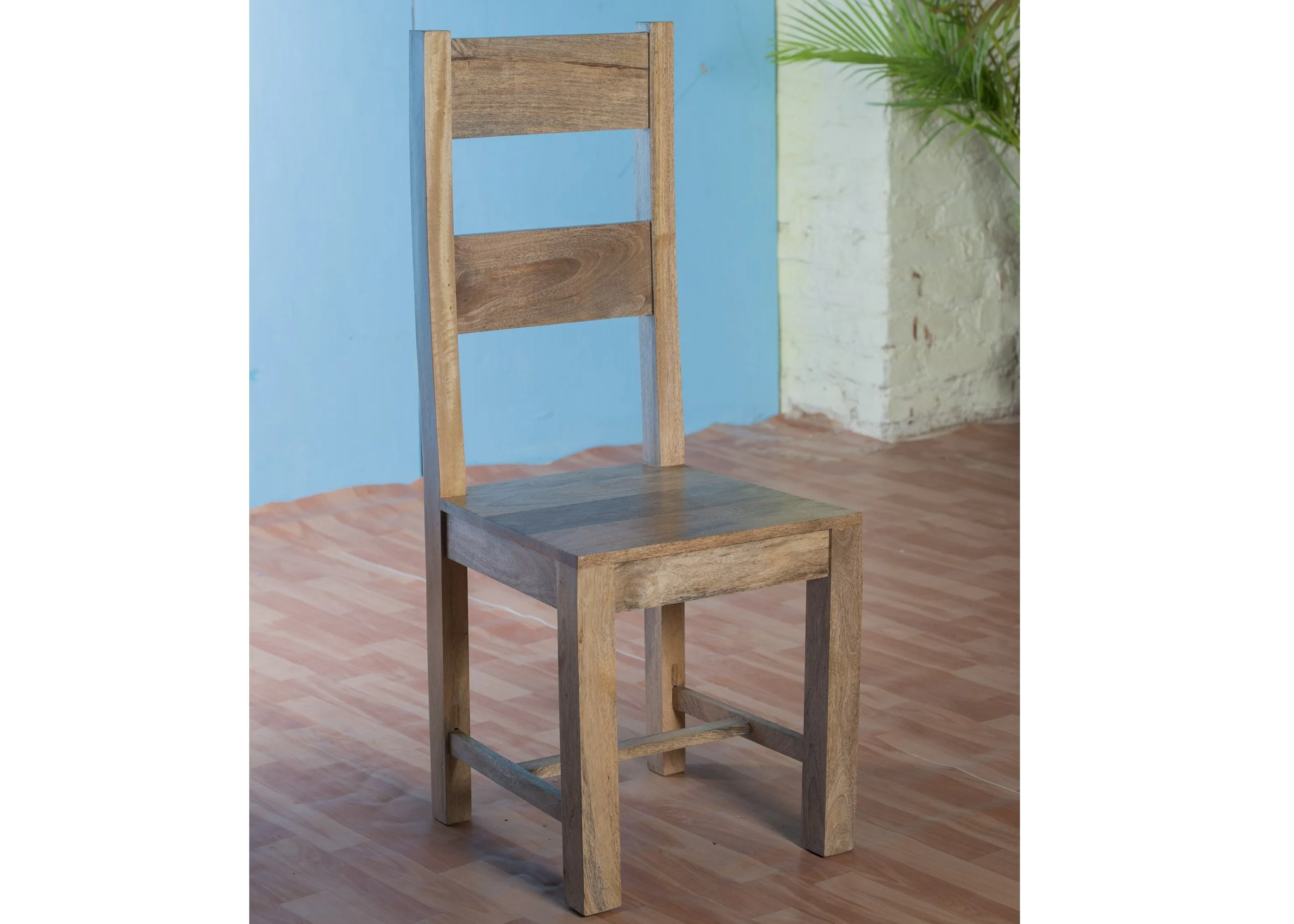 Odisha Solid Chunky Mango Wood Dining Chair