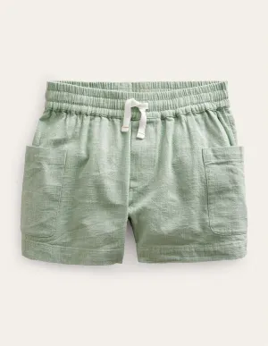 Pocket Shorts-Eau De Nil