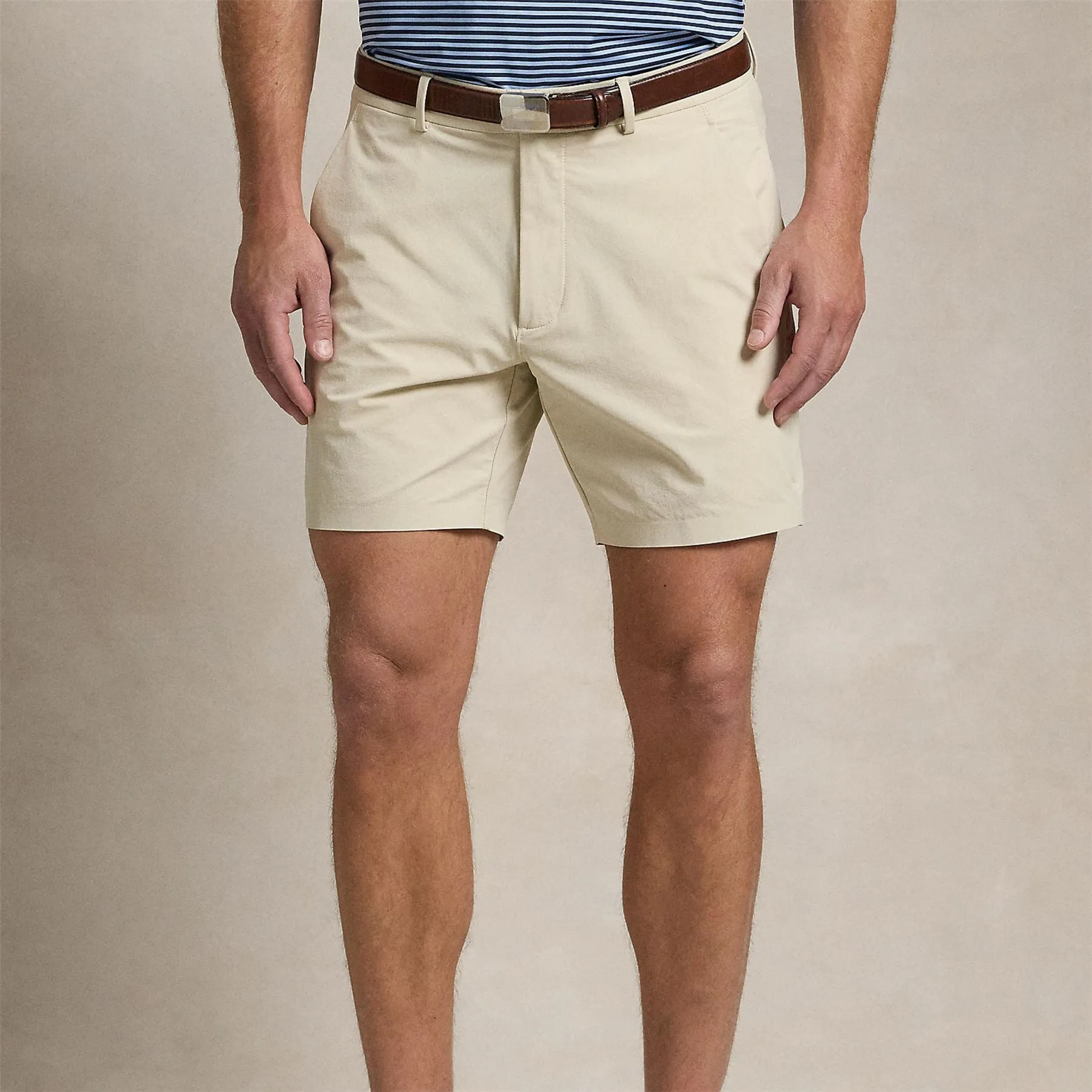 RLX Matte Stretch Nylon Shorts Basic Sand - 2025