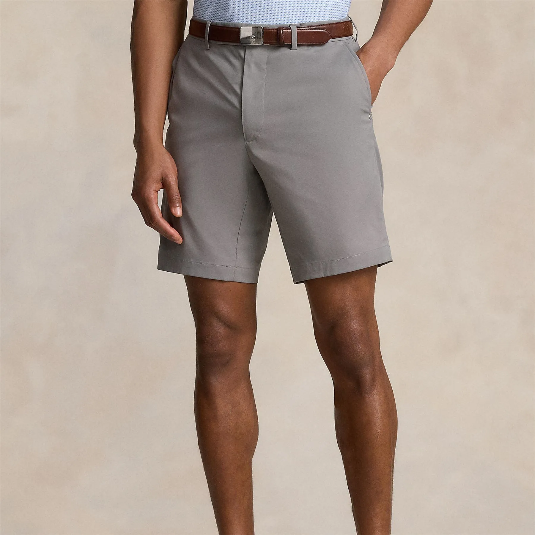 RLX Matte Stretch Nylon Shorts Peak Gray - 2024