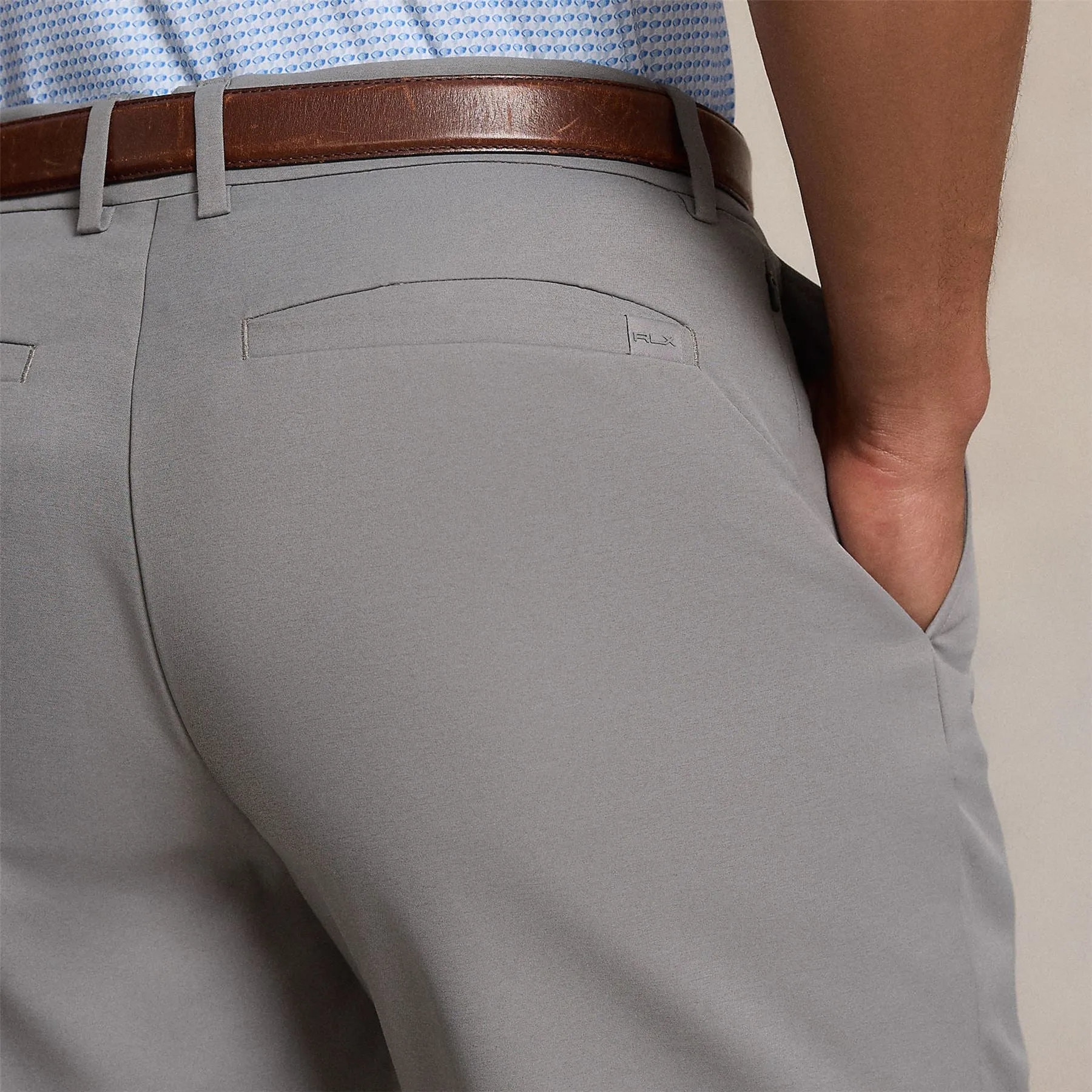 RLX Matte Stretch Nylon Shorts Peak Gray - 2024