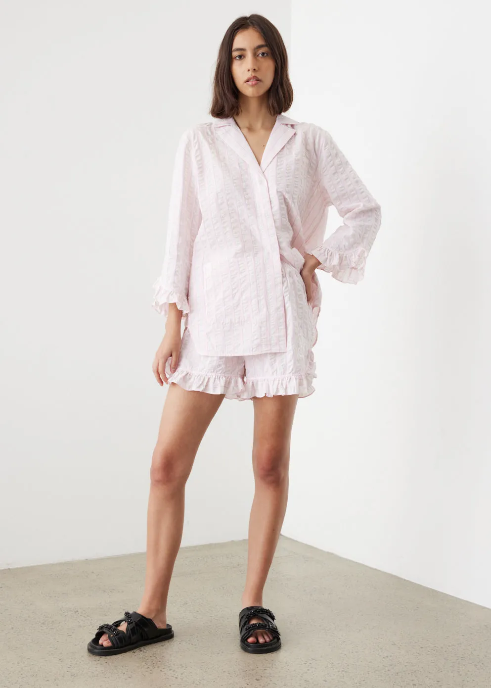 Seersucker Shorts