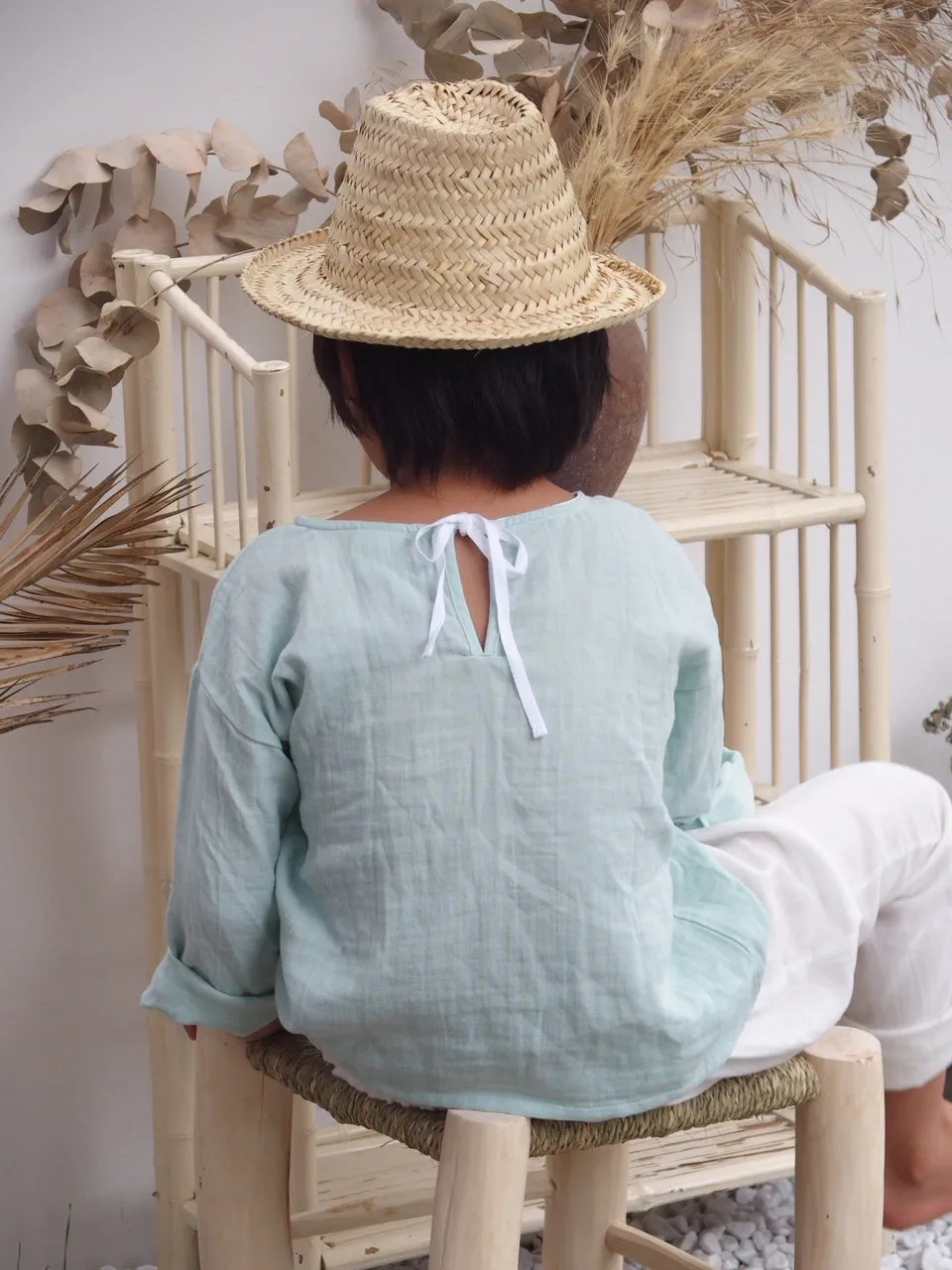 Shirt Oversized Light Blue