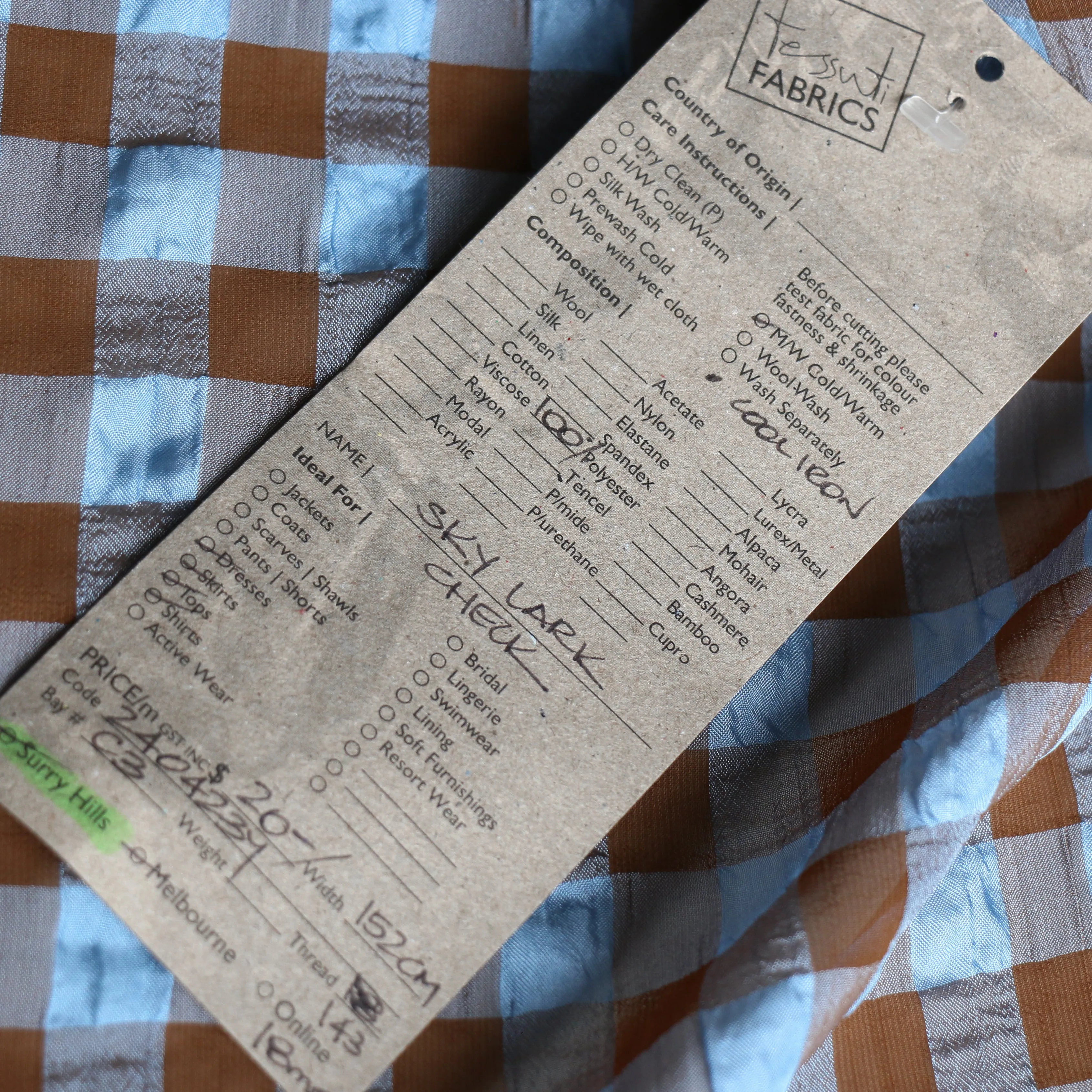 Sky Lark Check