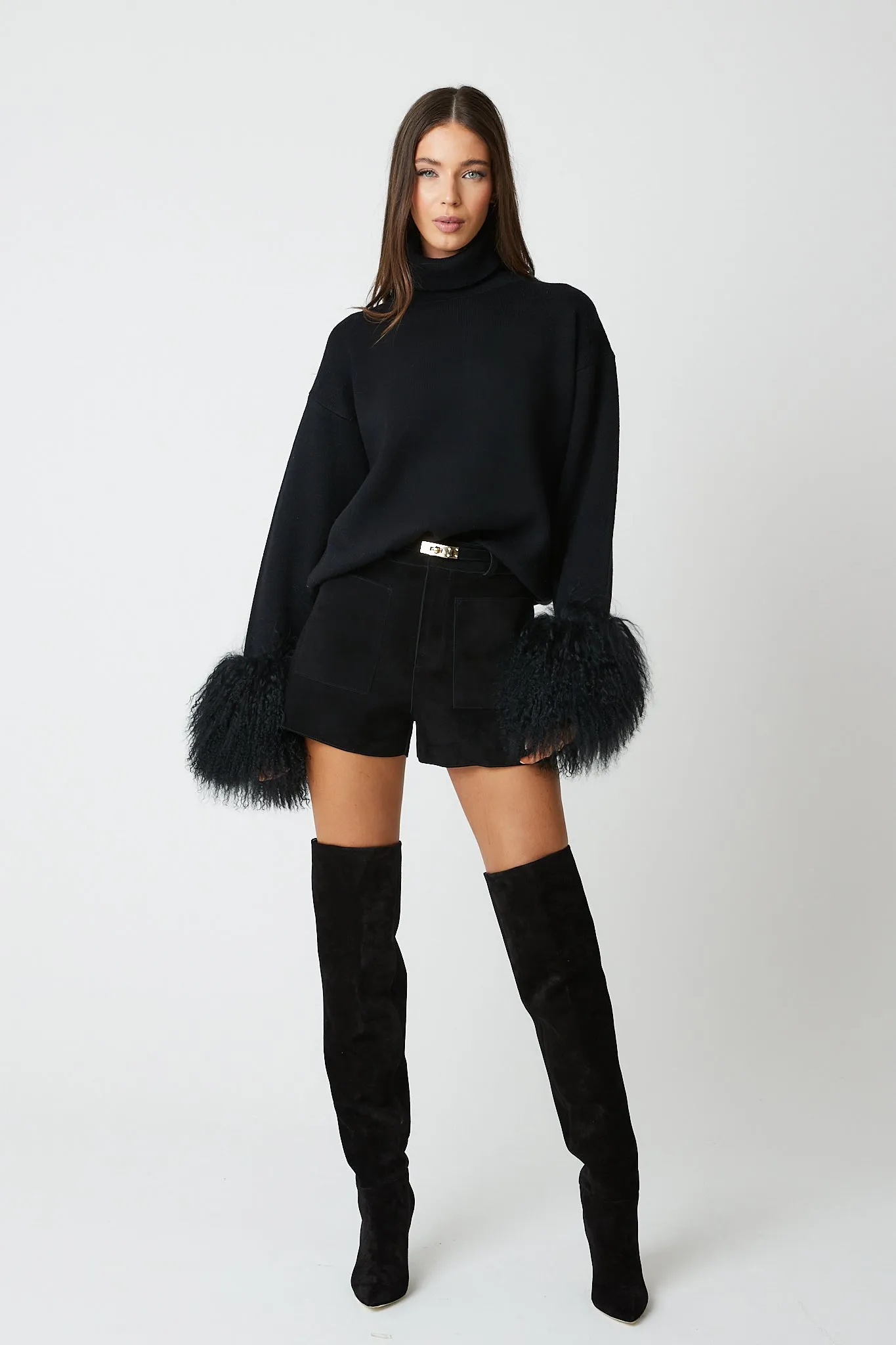 Sofia Suede Shorts
